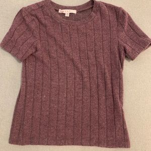 Purple stretchy top